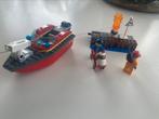 Lego city brand kade (nr. 60213), Ophalen of Verzenden, Zo goed als nieuw, Complete set, Lego