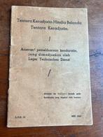 KNIL Voertuig voorschrift motorfiets Bahasa Indonesia 1946, Verzenden, Nederland, Boek of Tijdschrift, Landmacht