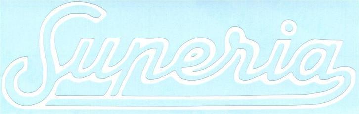 Superia sticker #5, Motoren, Accessoires | Stickers, Ophalen of Verzenden