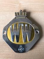 Badge Embleem Grille Oldtimer WW Wegenwacht ANWB 65 x 50 mm, Auto diversen, Auto-accessoires, Verzenden, Gebruikt
