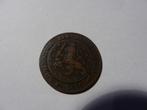 2 1/2 cent 1880 zie foto,s, Postzegels en Munten, Overige waardes, Ophalen of Verzenden, Koning Willem III, Losse munt