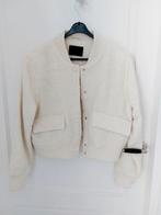 nieuw creme boucle bomber jack C&A maat L met wol, Beige, Maat 42/44 (L), Nieuw, Ophalen of Verzenden