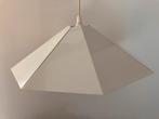 Vintage Dijkstra hanglamp - wit, Huis en Inrichting, Lampen | Hanglampen, Gebruikt, Vintage, Ophalen of Verzenden, Metaal