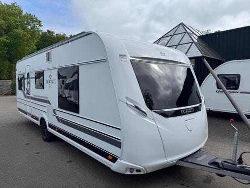 LMC Exquisite 595 VIP 2024 | Queensbed | Nieuwe voortent, Caravans en Kamperen, Caravans, Bedrijf, tot en met 4, 1500 - 2000 kg