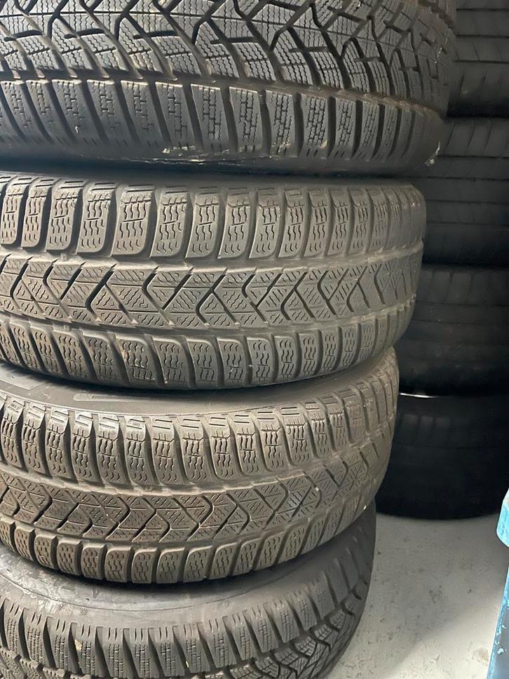 Winterbanden en Velgen, Auto-onderdelen, Banden en Velgen, Banden en Velgen, Winterbanden, 16 inch, 205 mm, Personenwagen, Gebruikt