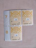 3 postfrisse 15 cent belastingzegels, Postzegels en Munten, Postzegels | Nederland, Ophalen of Verzenden