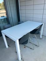 Design Tafel (Kristalia) met Shark Stoelen, Ophalen, Zo goed als nieuw, 4 tot 6 stoelen