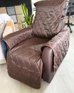 Sale! Brown Armchair / recliner / fauteuil. Cover for FREE!, Ophalen, Gebruikt, 75 tot 100 cm, 75 tot 100 cm