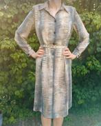 Vintage jurk maat M, Maat 38/40 (M), Beige, Ophalen of Verzenden, Zo goed als nieuw
