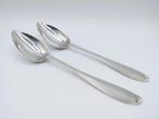 2 Zilveren lepels, Delheid Fréres, Brussel, België, ca. 1850