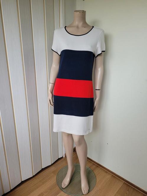 Saint James jurk katoen maat 40, Kleding | Dames, Jurken, Zo goed als nieuw, Maat 38/40 (M), Wit, Knielengte, Ophalen of Verzenden
