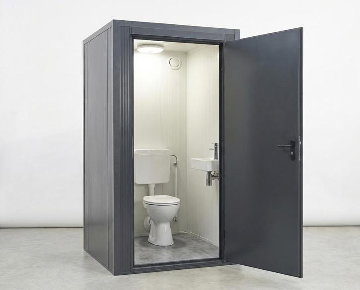 Te koop Enkel staand toilet met fontein en vermaler, Doe-het-zelf en Verbouw, Sanitair, Nieuw, Toilet, Ophalen of Verzenden