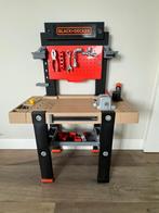 Smoby black en decker werkbank kind, Ophalen of Verzenden, Zo goed als nieuw