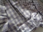 paars wit geruit plaid van mood 200 cm bij 140 cm, Ophalen of Verzenden