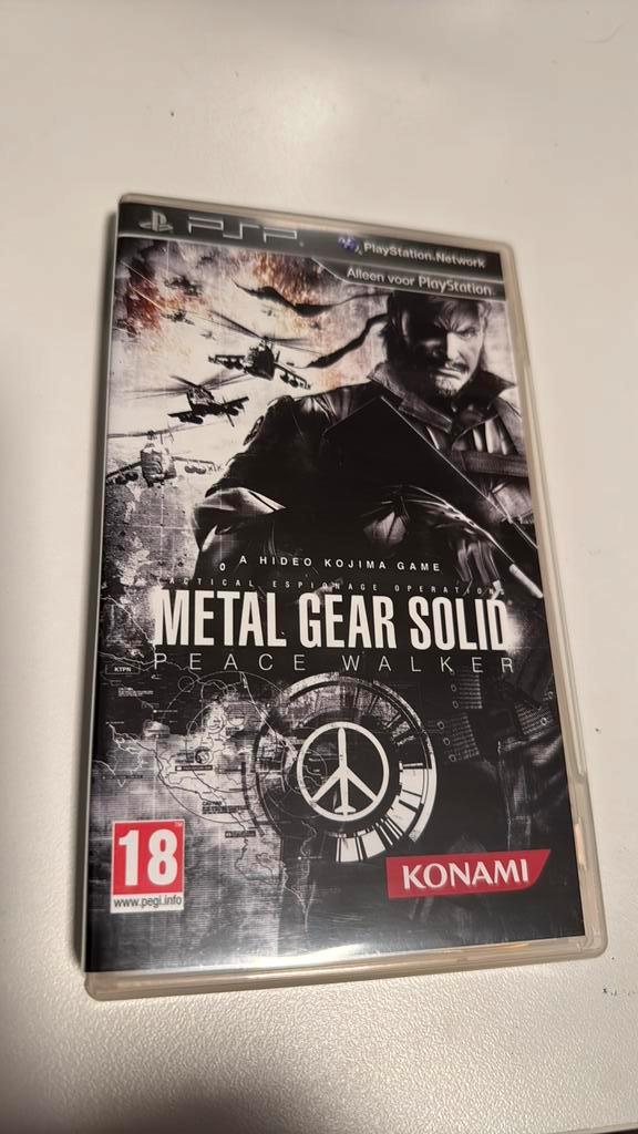 Metal Gear Solid: Peace Walker, Spelcomputers en Games, Games | Sony PlayStation Portable, Zo goed als nieuw, Overige genres, 1 speler
