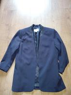 Mooi donkerblauw jasje mt 40, Kleding | Dames, Jasjes, Kostuums en Pakken, Maat 38/40 (M), H&M, Blauw, Ophalen of Verzenden