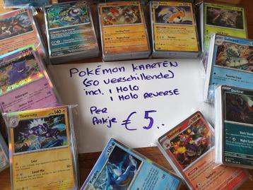 Pokémon kaarten, in nieuwstaat! Zie omschrijving. beschikbaar voor biedingen