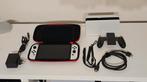 Nintendo Switch OLED + Case + Accessoires + 512GB microSD, Switch OLED, Ophalen of Verzenden, Zo goed als nieuw, Met 1 controller