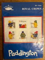 Paddington Borduurpakket Royal Crown, Hobby en Vrije tijd, Borduren en Borduurmachines, Ophalen of Verzenden, Nieuw, Handborduren