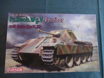 Pz.Beob.Wg.V Panther mit 5cm KwK.39 (Dragon 1/35) beschikbaar voor biedingen