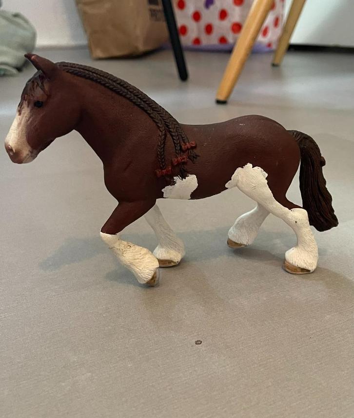 Schleich Farm World Clydesdale merrie  13809, Verzamelen, Speelgoed, Zo goed als nieuw, Ophalen of Verzenden