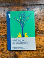 Inleiding in de pedagogiek - Leerboek, Ophalen of Verzenden, Gamma, Zo goed als nieuw, HBO