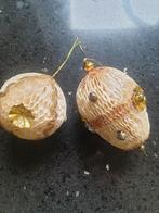 2 oude zeldzame honeycomb kerstballen, Diversen, Kerst, Ophalen of Verzenden, Zo goed als nieuw