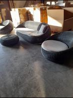 Luxe Apple Bee Tuinset - Schoonmaken & klaar!, Tuin en Terras, Tuinsets en Loungesets, Ophalen, 4 zitplaatsen, Gebruikt, Wicker