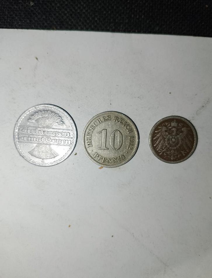 Oude Duitse Munten Set, Postzegels en Munten, Munten | Nederland, Setje, Overige waardes, Vóór koninkrijk, Ophalen of Verzenden