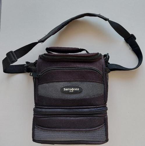 Samsonite cameratas Samoa DV 55 DUO, zwart, Audio, Tv en Foto, Fotografie | Fototassen, Zo goed als nieuw, Schoudertas, Overige merken