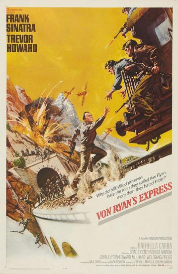 3. Von Ryan's Express, Frank Sinatra, Trevor Howard (1965). beschikbaar voor biedingen
