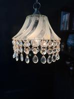 Kleine hanglamp kroonluchter kristal, Ophalen of Verzenden, Zo goed als nieuw, Glas, Minder dan 50 cm