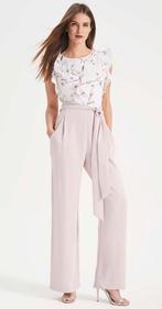 Phase Eight luxe jumpsuit /bloementjes print top roze 38, Kleding | Dames, Jumpsuits, Maat 38/40 (M), Verzenden, Nieuw, Phase Eight
