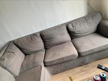 IKEA Ektorp hoekbank – grijs – nette staat – €50 - afbeelding 2
