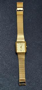 Rotary horloge, tachtiger jaren, verguld, Ophalen of Verzenden, Overige merken, Verguld, 1960 of later