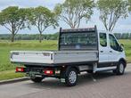 FORD TRANSIT 2.0 l3 open laadbak dc!, Auto's, Bestelauto's, Gebruikt, Euro 6, 129 pk, Wit