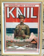 Uniek Koninklijk Nederlands Indie Leger KNIL Poster soldaat, Ophalen of Verzenden, Nederland, Foto of Poster