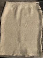 Linnen rok van Scapa, beige, maat 42, Verzenden, Beige, Maat 42/44 (L), Zo goed als nieuw