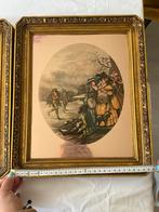 3 delige set schilderijen, Antiek en Kunst, Kunst | Schilderijen | Klassiek, Ophalen