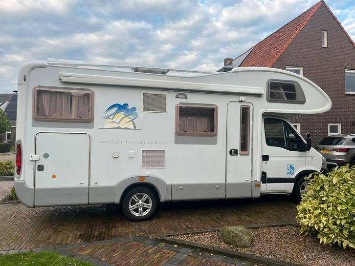 Knaus Sun Traveller 650LG XXL garage 2xairco 6 slaapplaatsen, Caravans en Kamperen, Campers, Particulier, tot en met 6, Alkoof
