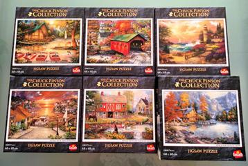 Nieuwe Goliath puzzels 6x Chuck Pinson Collection samen € 25 beschikbaar voor biedingen