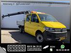 Volkswagen Transporter 2.0 TDI HIAB kraan Kastinrichting Tre, Auto's, Volkswagen, Voorwielaandrijving, 15 km/l, Gebruikt, Euro 6