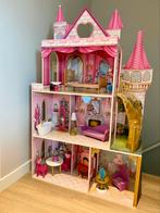 KidKraft Houten Poppenhuis (Barbiehuis) Rose Garden Kasteel, Kinderen en Baby's, Speelgoed | Poppenhuizen, Zo goed als nieuw, Ophalen