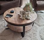 Salontafel, Huis en Inrichting, Tafels | Salontafels, Ophalen, Gebruikt, 100 tot 150 cm, Rond