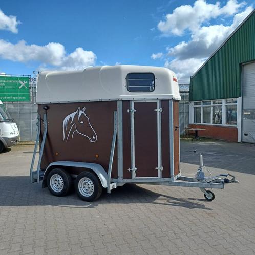 Super nette 1,5 paards trailer te koop!, Dieren en Toebehoren, Paarden en Pony's | Trailers en Aanhangwagens, Zo goed als nieuw