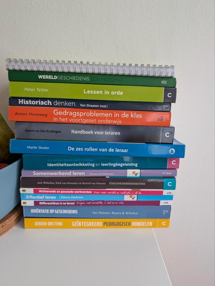 Studieboeken lerarenopleiding, Boeken, Partijen en Verzamelingen, Zo goed als nieuw, Ophalen of Verzenden