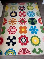 IKEA Lusy Blom Vloerkleed 133x195 cm, 100 tot 150 cm, Wit, Ophalen of Verzenden, Zo goed als nieuw