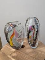 Cees van Olst Glas - 2 Vaasjes, Antiek en Kunst, Antiek | Vazen, Ophalen