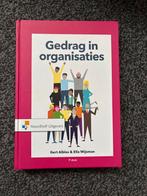 Gedrag in organisaties - Alblas & Wijsman, Ophalen of Verzenden, Zo goed als nieuw, HBO