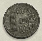 1 Cent munt uit 1944, Ophalen of Verzenden, Vóór koninkrijk, 1 cent, Losse munt